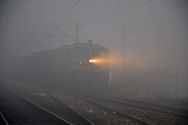 11 Delhi-Bound Trains Delayed as Dense Fog Dips Visibility in the Capital