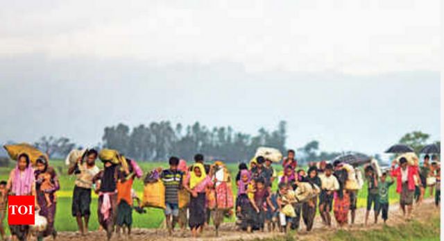 31 Rohingya stranded near Bangladesh border