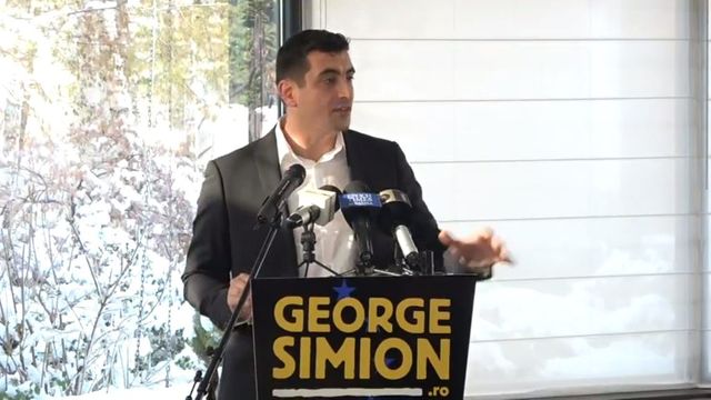 Liderul Platformei Unioniste Acțiunea 2012, George Simion, și-a lansat candidatura la alegerile europarlamentare
