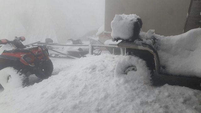 Zăpadă de trei metri în Austria și Germania