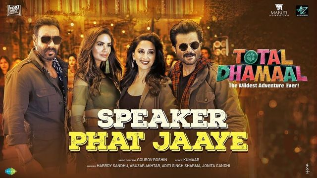 'Total Dhamaal': Madhuri And Anil Kapoor Rule 'Speaker Phat Jaaye' Song