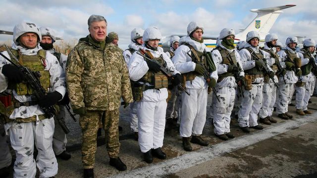 Украина перебрасывает десантные войска к границам с Россией