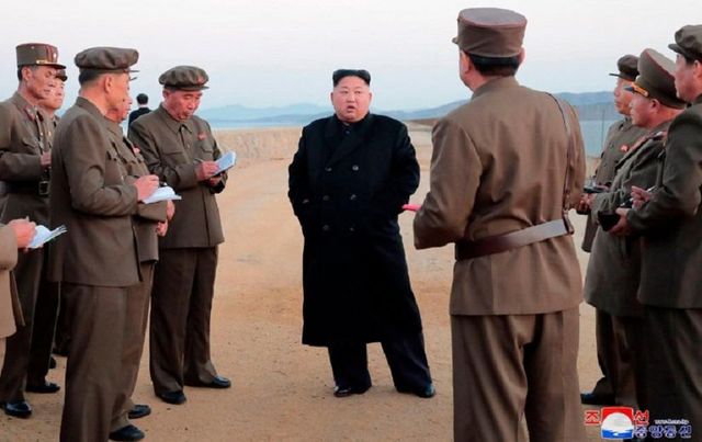 Kim Jong Un supervizează un test al unei noi arme tactice de înaltă tehnologie
