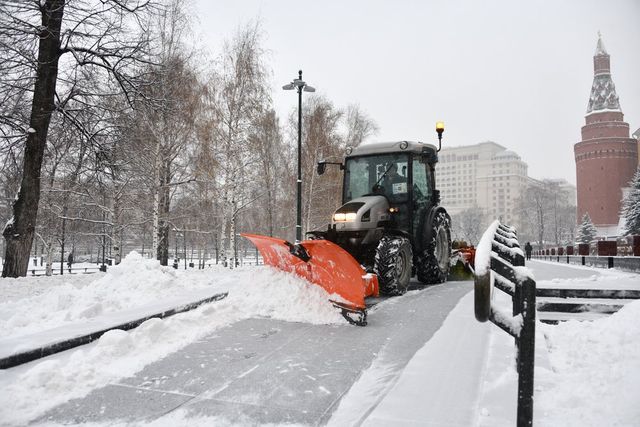 Выпавший в Москве снег не растает до весны