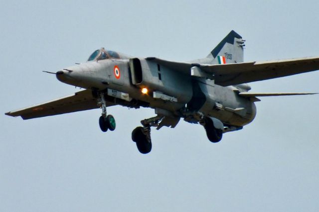 MiG-27 Aircraft Crashes Near Pokhran Range, Pilot Ejects Safely