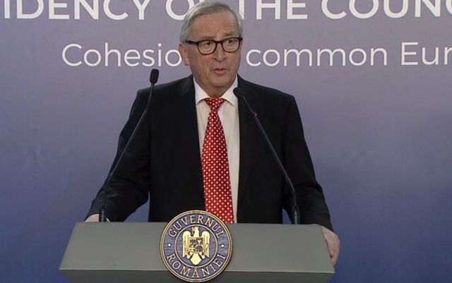 Juncker: Pledam în 2014 că România trebuie să intre în Schengen, rămân fidel acestei promisiuni
