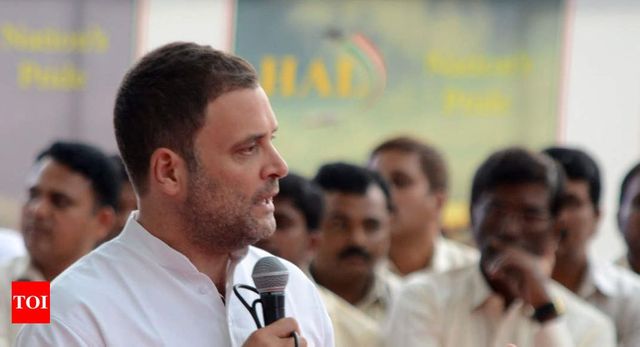 Govt conspiring to 'bleed and shut' HAL, says group of employees after meeting Rahul Gandhi