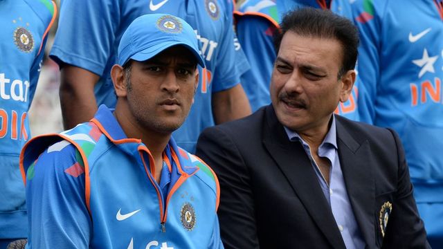 Have seen Sachin Tendulkar get angry but not MS Dhoni, says Ravi Shastri