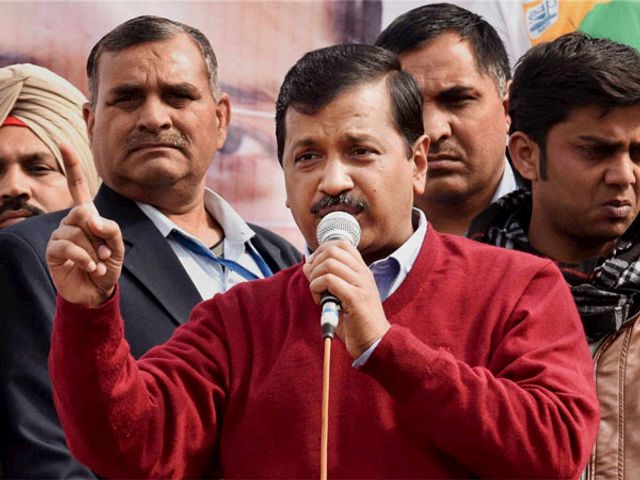 Vote for Cong means victory for BJP, says Kejriwal