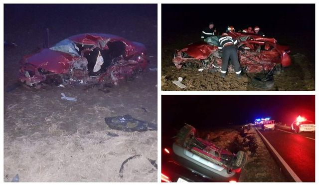 Doi morți și doi răniți în urma unui accident provocat de un șofer care consumase alcool