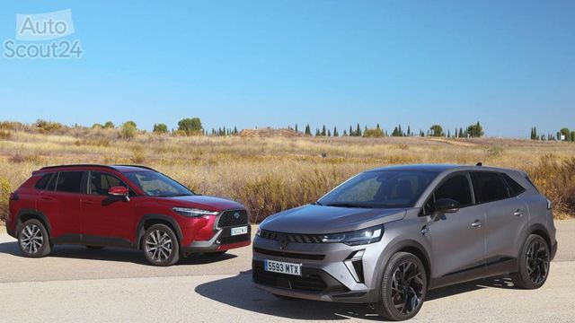 Renault Symbioz vs. Toyota Corolla Cross: dos SUV con etiqueta ECO