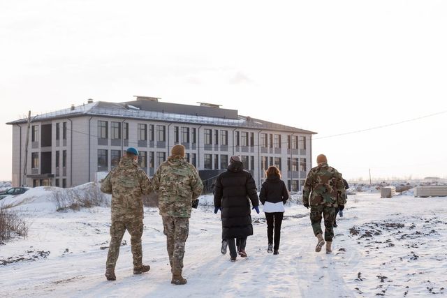 Președintele țării, Maia Sandu - pe șantierul noii unități…