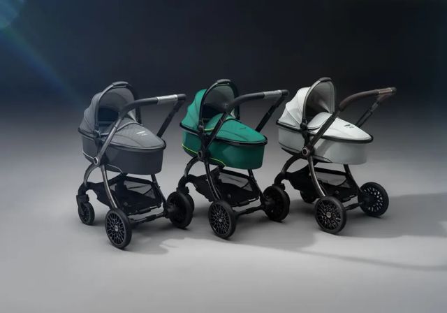 Aston Martin presenta un cochecito para bebé de altas prestaciones