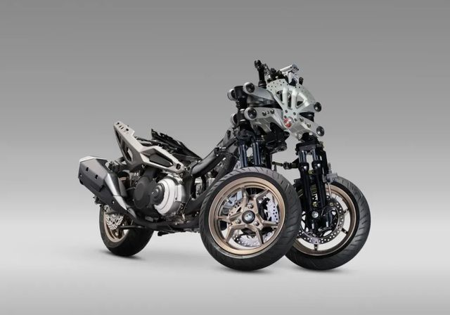 Kymco desvela la estructura interna del CV3 575