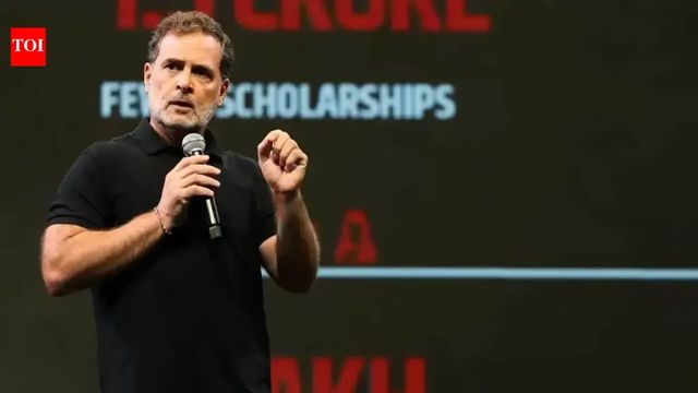 System threatened by students as they ask questions: Rahul