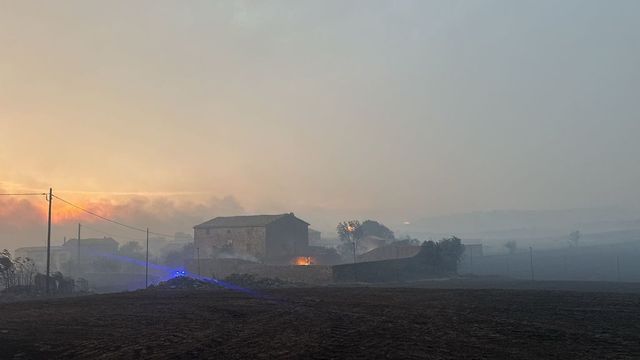 Una chispa de una cosechadora, principal hipótesis del gran incendio de Lleida