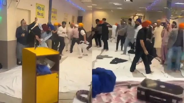 Kirpans out, turbans in air, gun fired as Germany gurdwara sees violent clash