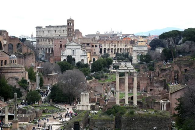 Crolla un albero ai Fori Imperiali, tre persone ferite