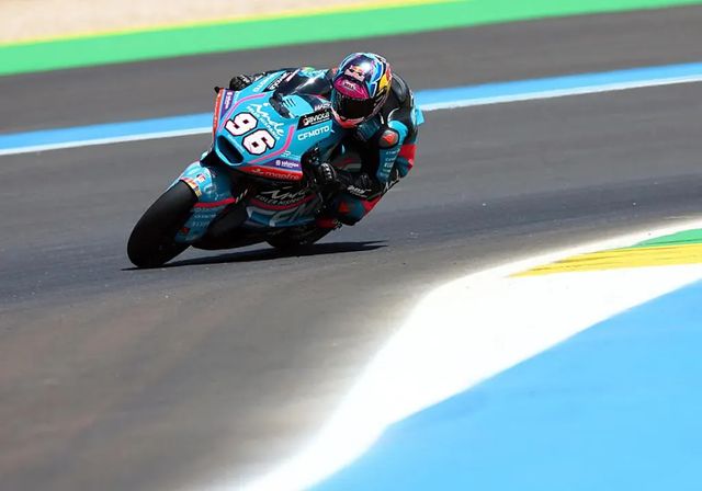 Dani Holgado lidera el póker español en Moto2