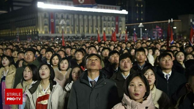 Liderul Coreei de Nord, apariția alături de fiica sa la festivitățile de Anul Nou din Phenian