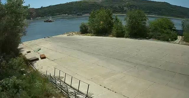 Trecerea cu bacul a fost suspendată la Zimnicea, din cauza nivelului scăzut al Dunării
