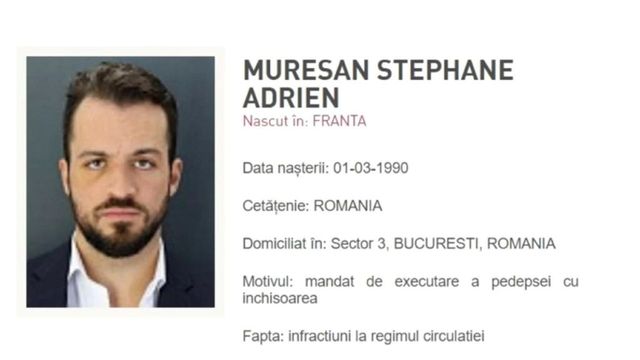 Curtea de Apel Paris a respins contestația la mandatul de arestare a lui Adrien Stephane Mureșan