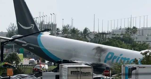 Pět lidí zemřelo při nehodě nákladního letadla společnosti Amazon v Miami