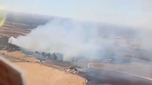 Controlado un incendio forestal en Bullas