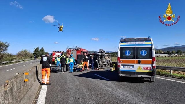 Tre morti in incidente sull'Aurelia a Grosseto