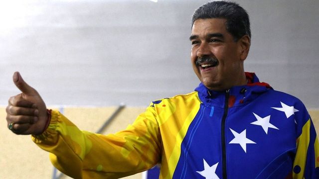 Venezuelan President Maduro seeks 3rd term as nation awaits historic poll results