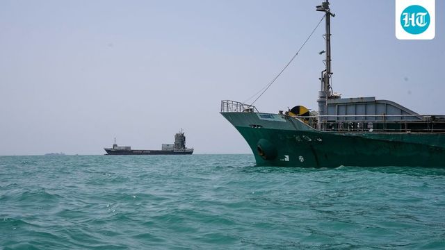 Iran says it struck unmanned US vessel entering Strait of Hormuz