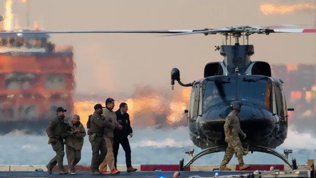 EE UU estuvo a punto de perder un helicóptero en la captura de Maduro