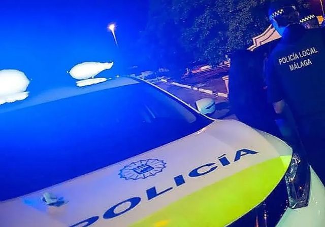 Detenido en Málaga tras lanzar un televisor a su pareja y dar una paliza a una amiga que intentó auxiliarla
