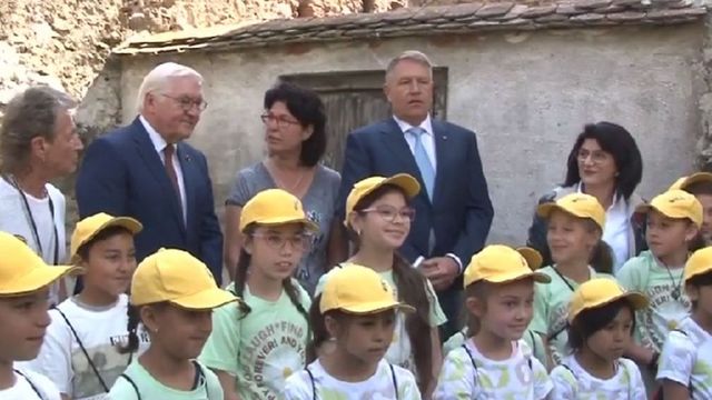 Președintele Germaniei, Frank-Walter Steinmeier, în a treia zi a vizitei oficiale în România