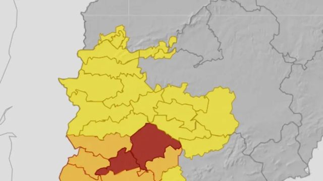 Este viernes y sábado se ha decretado alerta amarilla por lluvias y tormentas