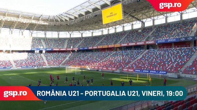 Emil Săndoi a prefațat amicalul României U21 cu reprezentativa similară a Portugaliei