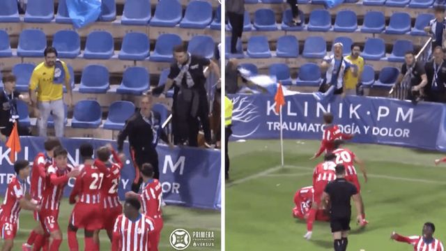 Hinchas del Hércules agreden a jugadores del Atlético B