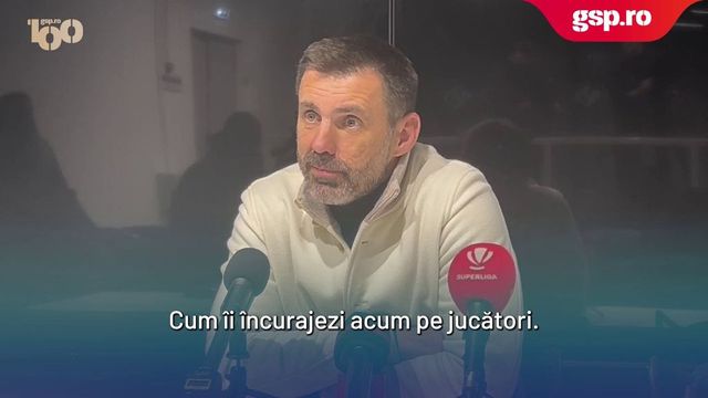 Zeljko Kopic a tras concluziile după remiza cu Sepsi OSK