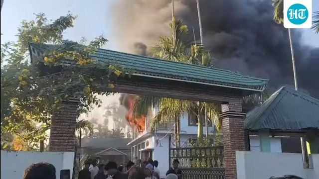 Assam: Mob torches home of Karbi Anglong Autonomous Council chief amid protests