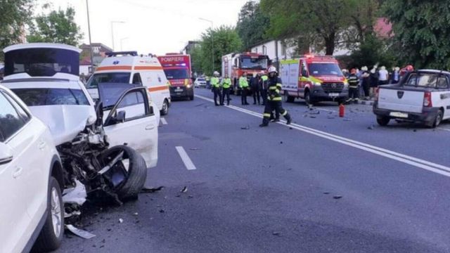 Bărbat, mort într-un accident rutier în Râmnicu-Vâlcea | Alte patru persoane sunt rănite, între care doi copii