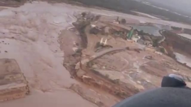 Los destrozos de la riada en Valencia vistos desde el aire