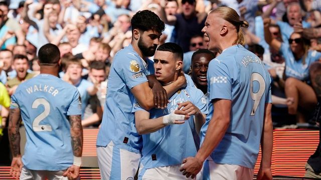 Foden Fires Man City To Historic 4th Consecutive Premier League Title