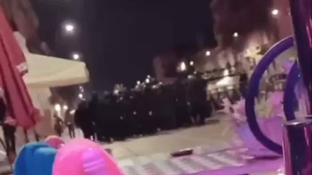 PSG fan and police officer stabbed in clashes ahead of Champions League match in Milan
