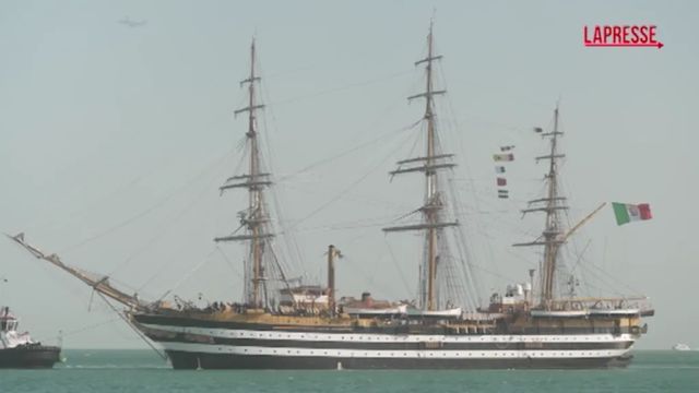 La Amerigo Vespucci è arrivata a Doha