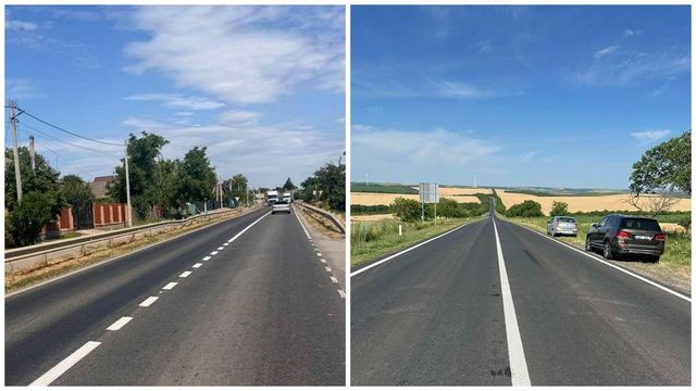 Lucrările de întreținere pe drumul care asigură legătura dintre localitățile Hîncești și Bozieni au fost finalizate