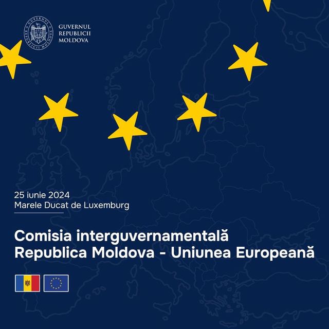 Delegația guvernamentală de la Chișinău pleacă la Luxemburg pentru lansarea negocierilor de aderare la UE