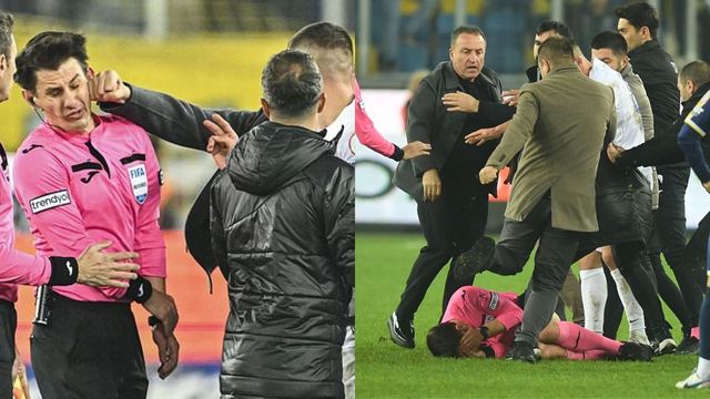 All Turkish leagues suspended after club president punches referee in face