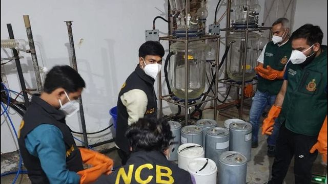 NCB busts meth lab in joint operations with Delhi police