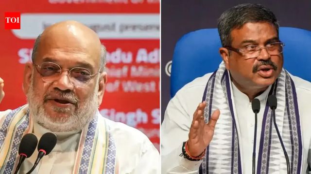 Students are more important than any post, says Amit Shah after Dharmendra Pradhan’s exit