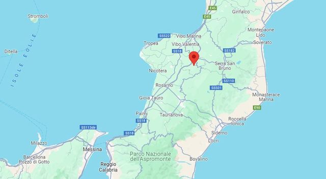 Terremoto oggi Calabria, scossa di magnitudo 3.5